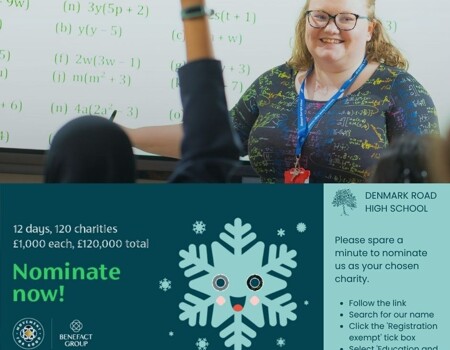 Nominate Denmark Road High School Now!