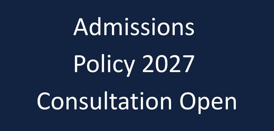 Admissions Policy 2027 Consultation