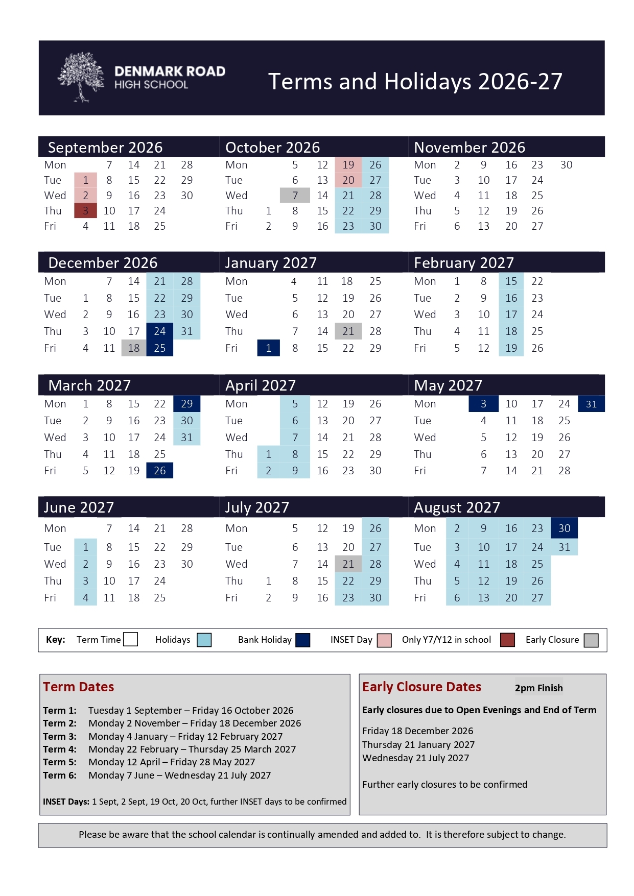 2026 2027 Term Dates   Denmark Road High School pages to jpg 0001
